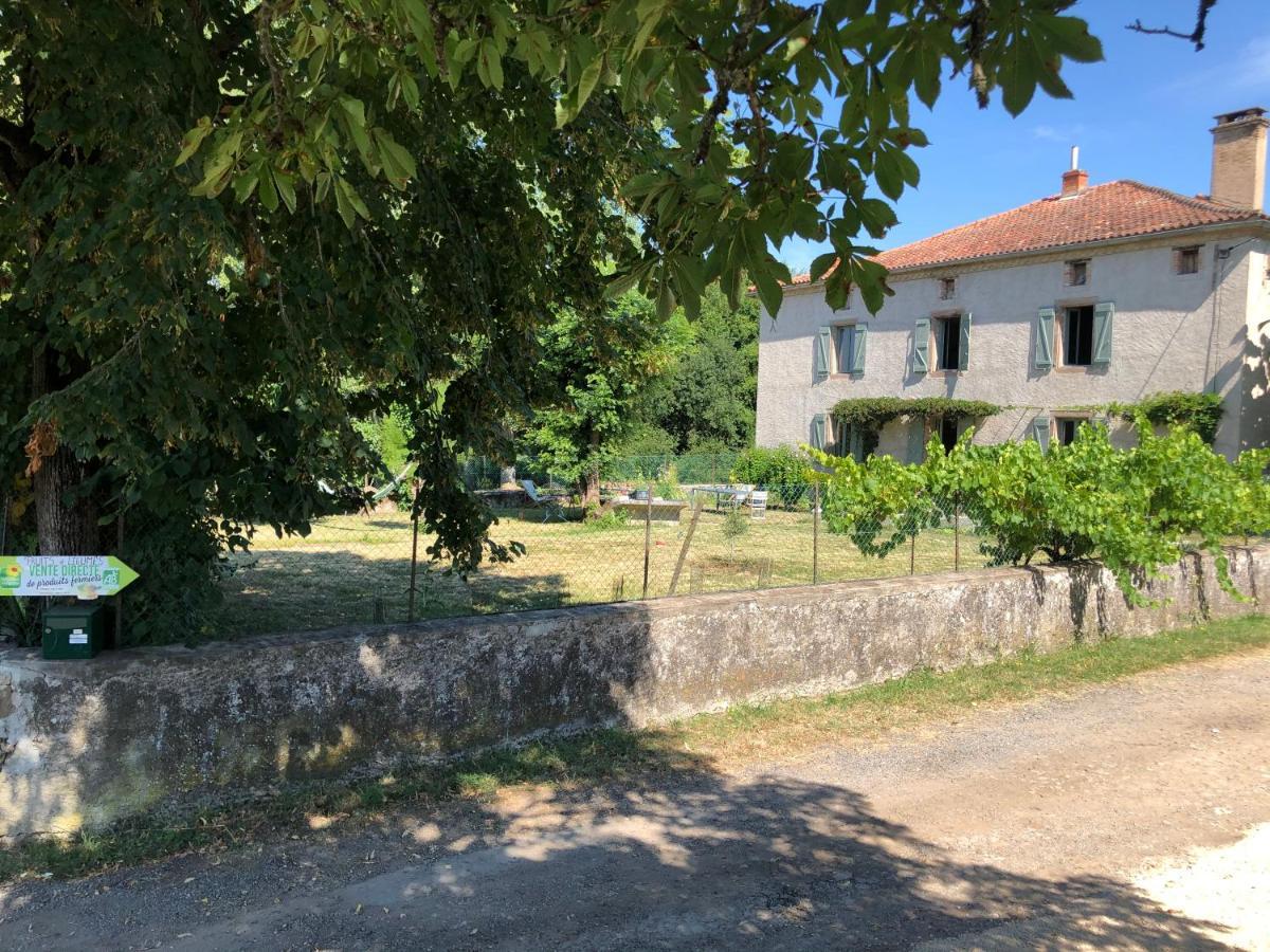 Gite A La Ferme De Verdurette Cordes Sur Ciel Kültér fotó