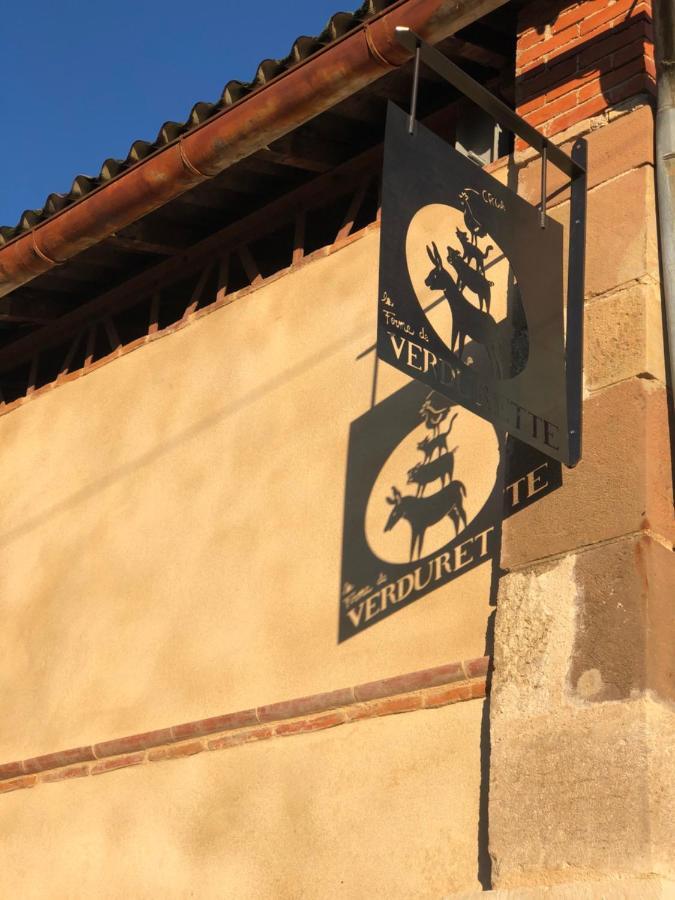 Gite A La Ferme De Verdurette Cordes Sur Ciel Kültér fotó